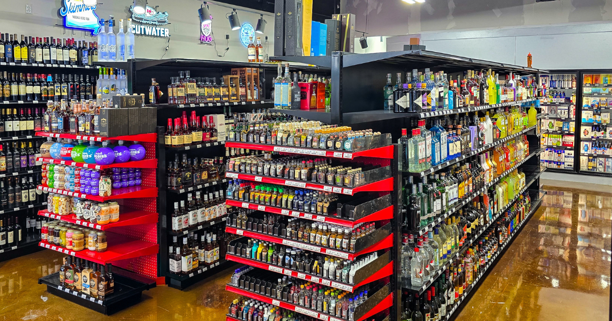 Where to Buy Wine, Beer, and Spirits in Lee’s Summit 1 Pina Wine & Spirits store interior in Lee's Summit